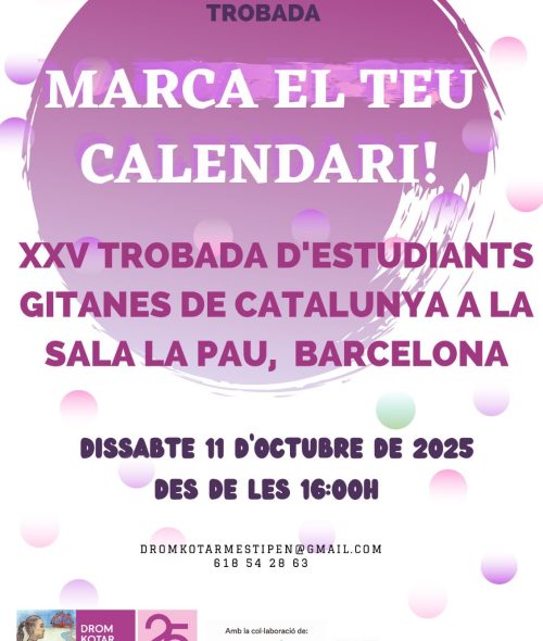 Trobada d'estudiants gitanes de Catalunya